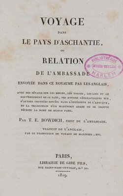 6631
<br/>
Voyage dans le pays d'Aschantie, ou relation de l'ambassade envoyée dans ce royaume par les Anglais
<br/>
<em></em>